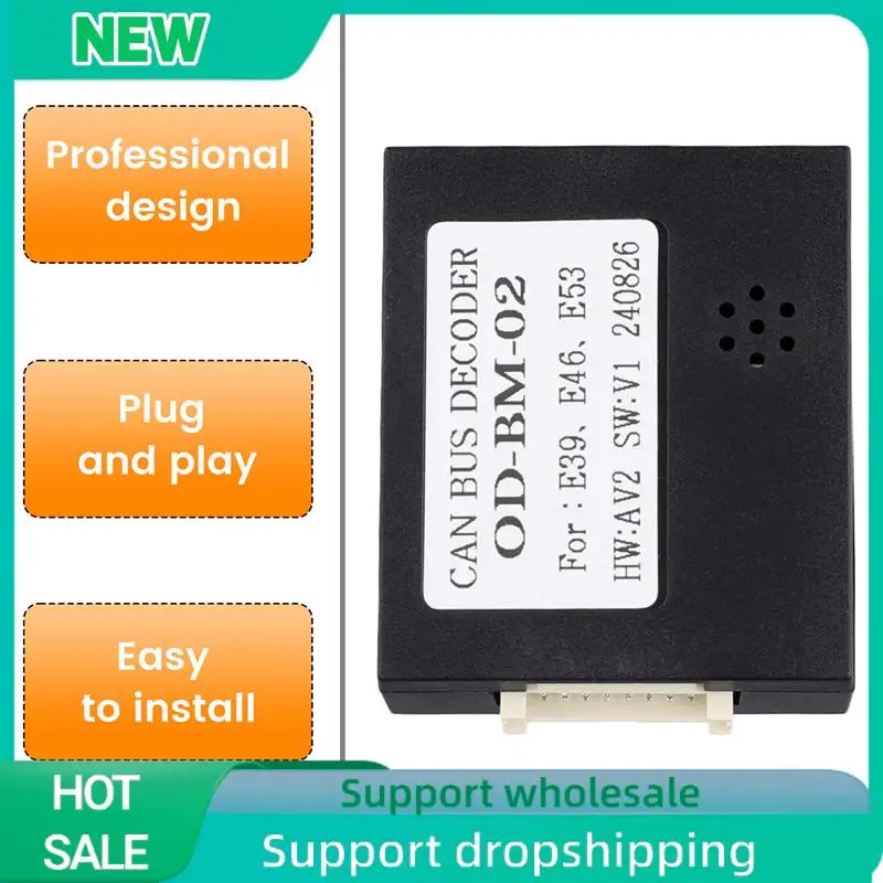 

A04E-OD-BMW-02 Car Radio Canbus Box Protocol Box Decoder For BMW E39 E46 E53