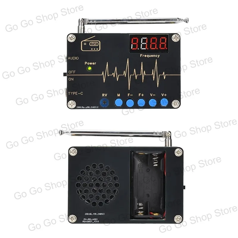 

5807M Radio Kit DIY Welding Assembly Parts FM FM Full Band 87-108MHz
