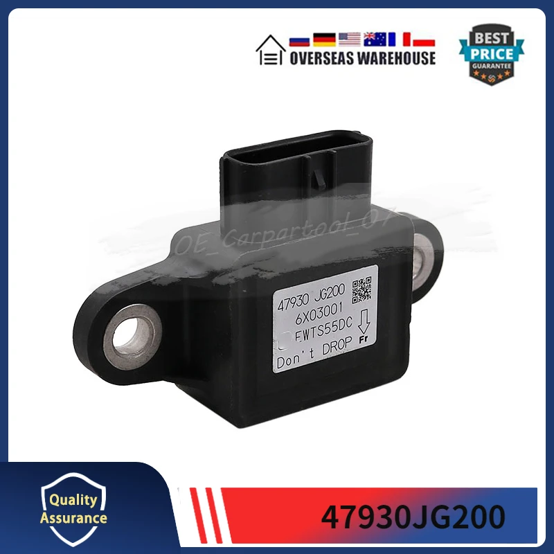 

Подходит для 2012-2013 Infiniti M35h 2011-2015 Nissan Juke Leaf Rogue ABS Датчик замедления 1 шт. 47930JG200 47930-JG200
