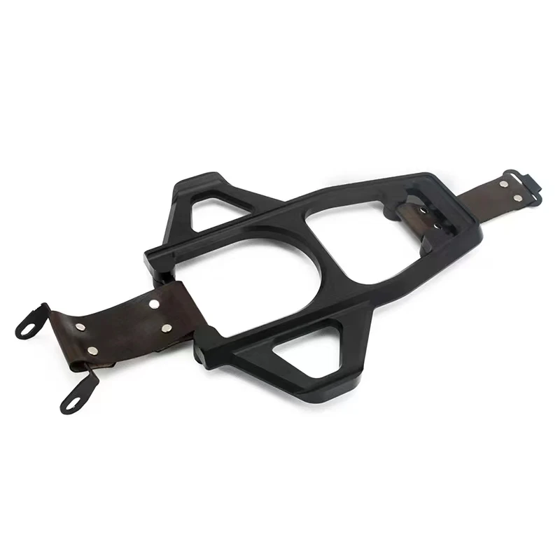 Customized for Brixton Crossfire 500  Motorcycle Fuel Tank Support Shelf luggage carrier Black Petrol Cans Brackets Oilpot Rack