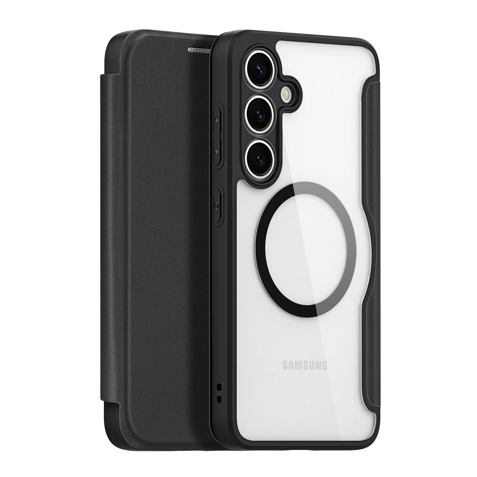 DUX DUCIS Folio Case For Samsung Galaxy S25 Ultra,S25,S25 Plus S25 Edge With Wallet Back Cover With MagSafe