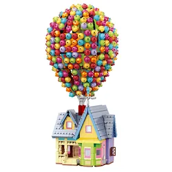 IN STOCK Moc Idea 2008pcs Balloon House Constructor Building Blocks Bricks Model Toys for Children Christmas Gift Set