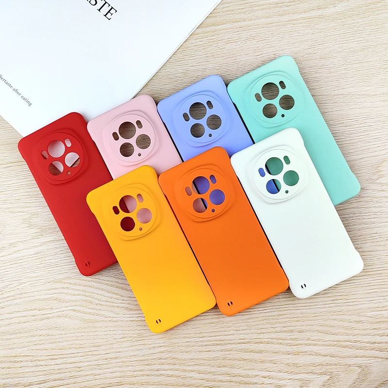 Candy Color Frameless Matte Case For Honor Magic6 Magic 6 Pro 5G Slim Hard PC Shockproof Bumper Cover