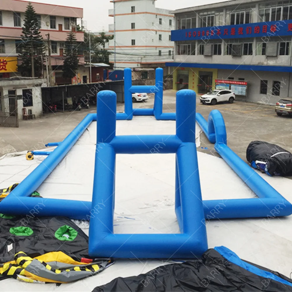 لعبة كرة قدم قابلة للنفخ عالية الجودة في الهواء الطلق، ساحة كرة قدم رياضية قابلة للنفخ للبيع #2