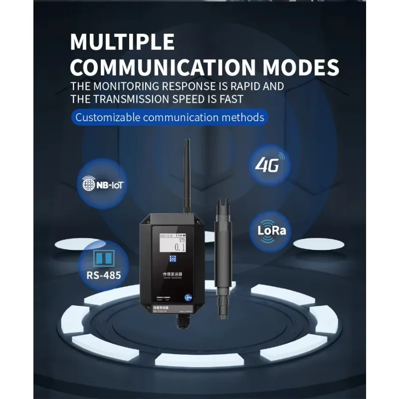 

Hot Sale WES OEM Remote ing Water Quality Portable Pen Type pH Meter Turbidity Aquaculture Sensor