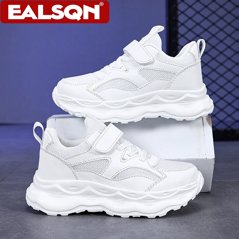 

Children's White Shoes Summer Breathable Kid's Sports Shoe Anti slip Lightweight Boys Girls Soft Sole Casual Walking Footwear
