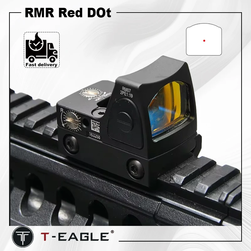 

Red Dot Sight Scope Tactical Mini Metal Adjustable Collimator Pistol Glock Reflex Sights For Hunting Fit 20mm Weaver Rail