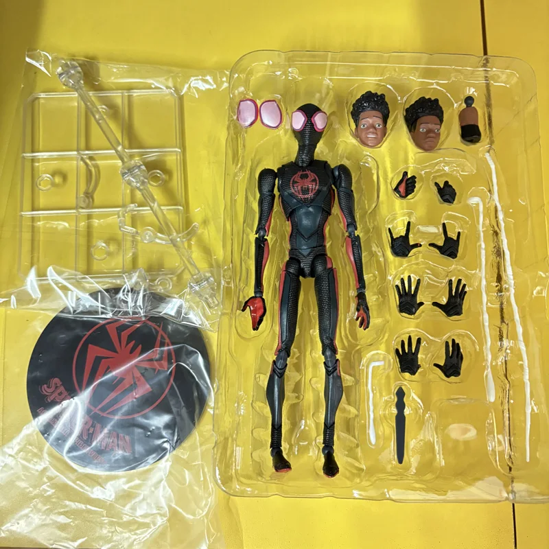 Shf Spiderman Spider Gwen Stacy Miles Morales Action Figure Spider-Man Gwen Spider Anime Model S.H.Figuarts Collection Toys Gift