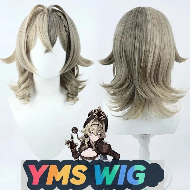 

【YMS WIG】Honkai Impact 3: Тринадцать героев вер. Парик для косплея Roach Nest, двухцветная короткая прическа