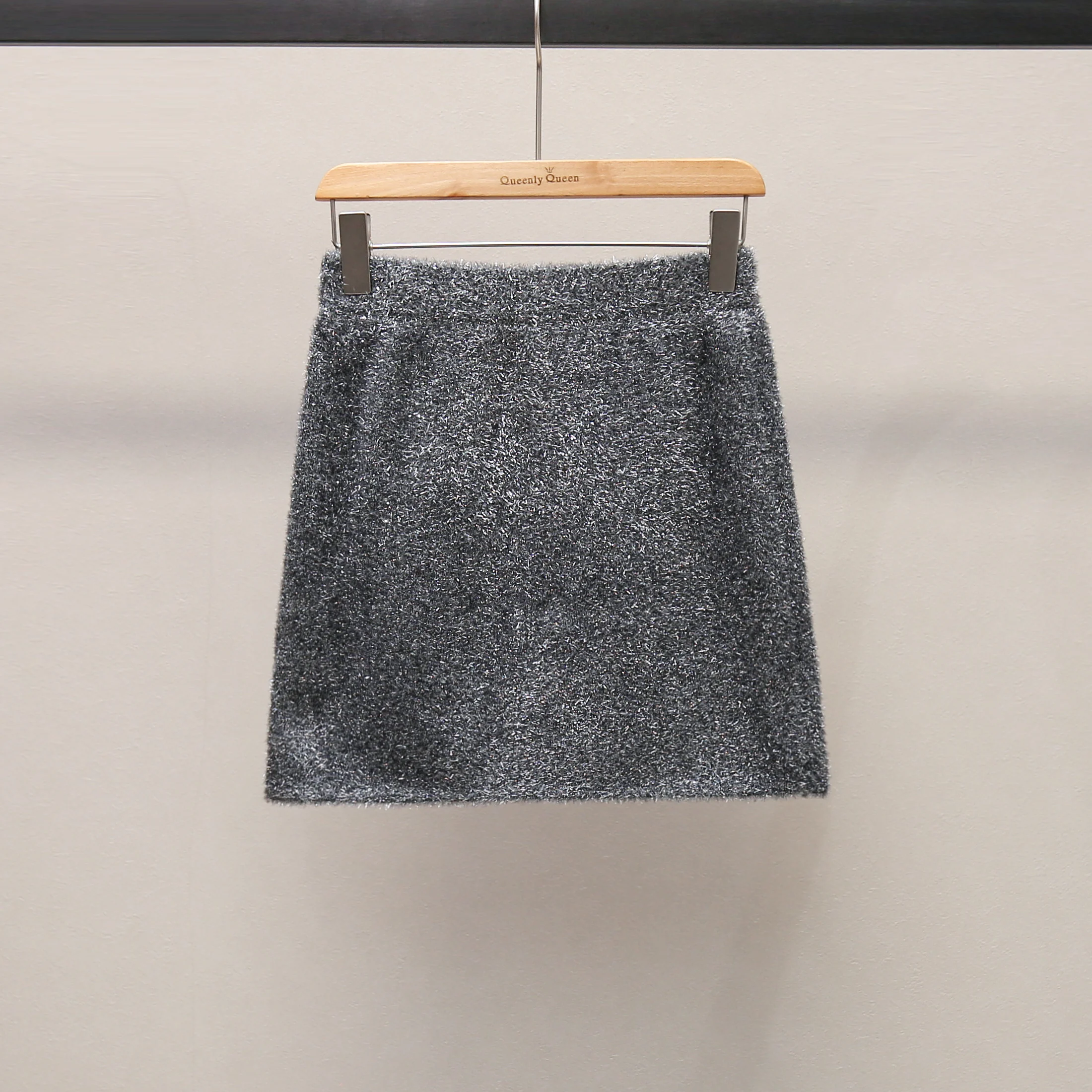 

iny Star Galaxy Skirt High Waist Bodycon ort Length Commute Faionable French Sle Sequin Skirt Women's Ci Commute