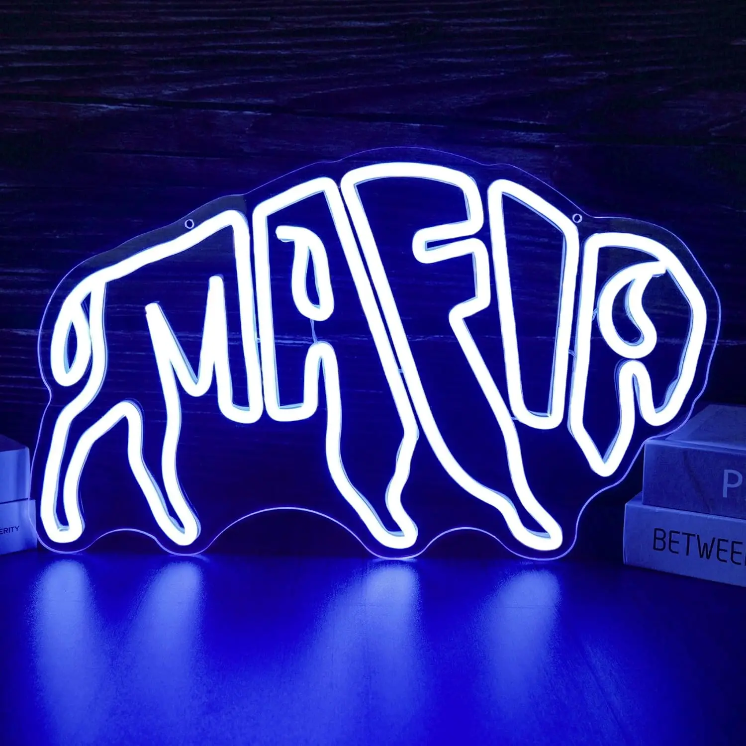 

Неоновая LED-лампа с персонажем Марио, USB, с регулировкой яркости, для декора игровой комнаты, спальни, тематический настенный светильник для фанатов видеоигр