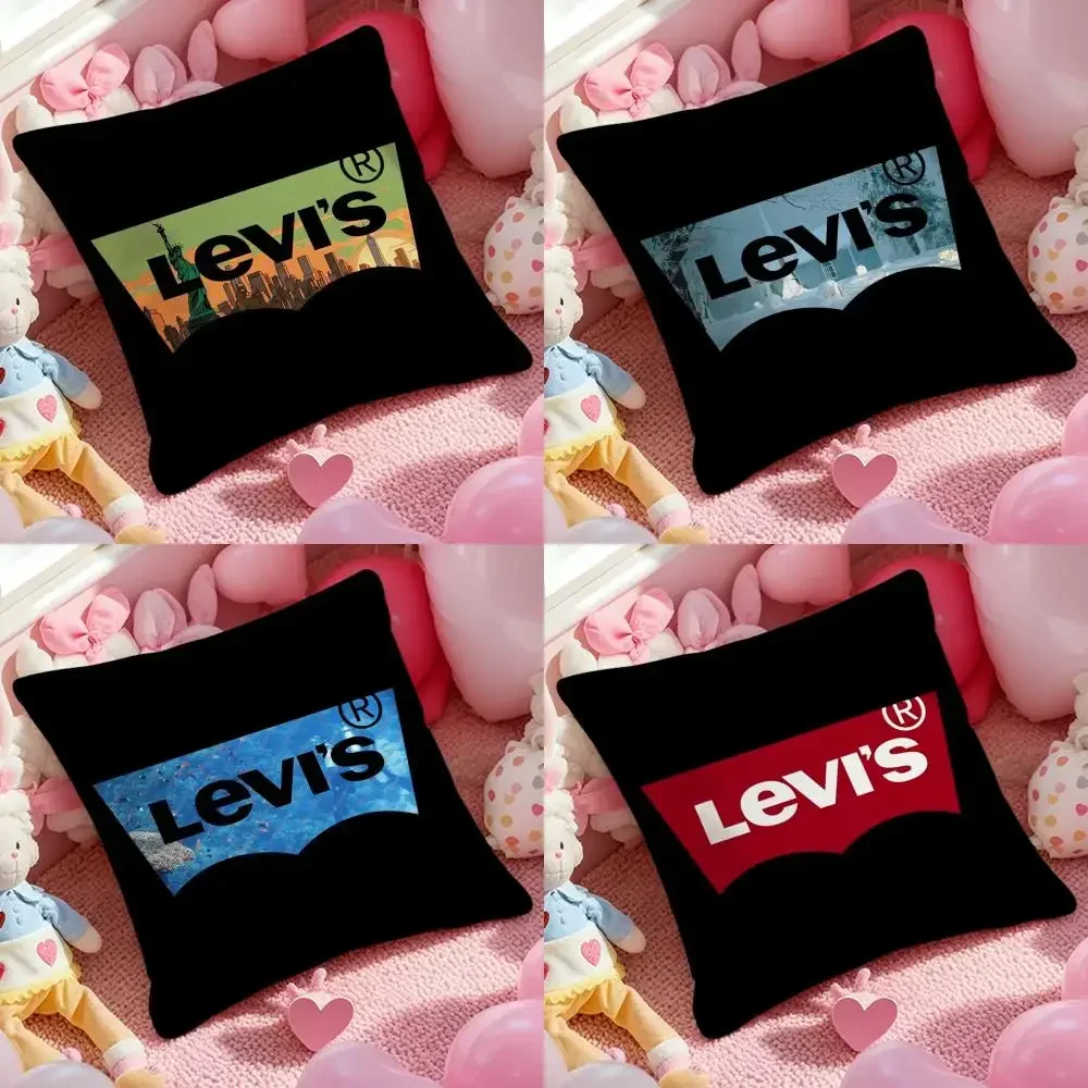 L-LEVisS Luxury Cushion Cover Pattern Printed Pillowcase for Living Room Sofa Cushion Cover & Bedroom Decor