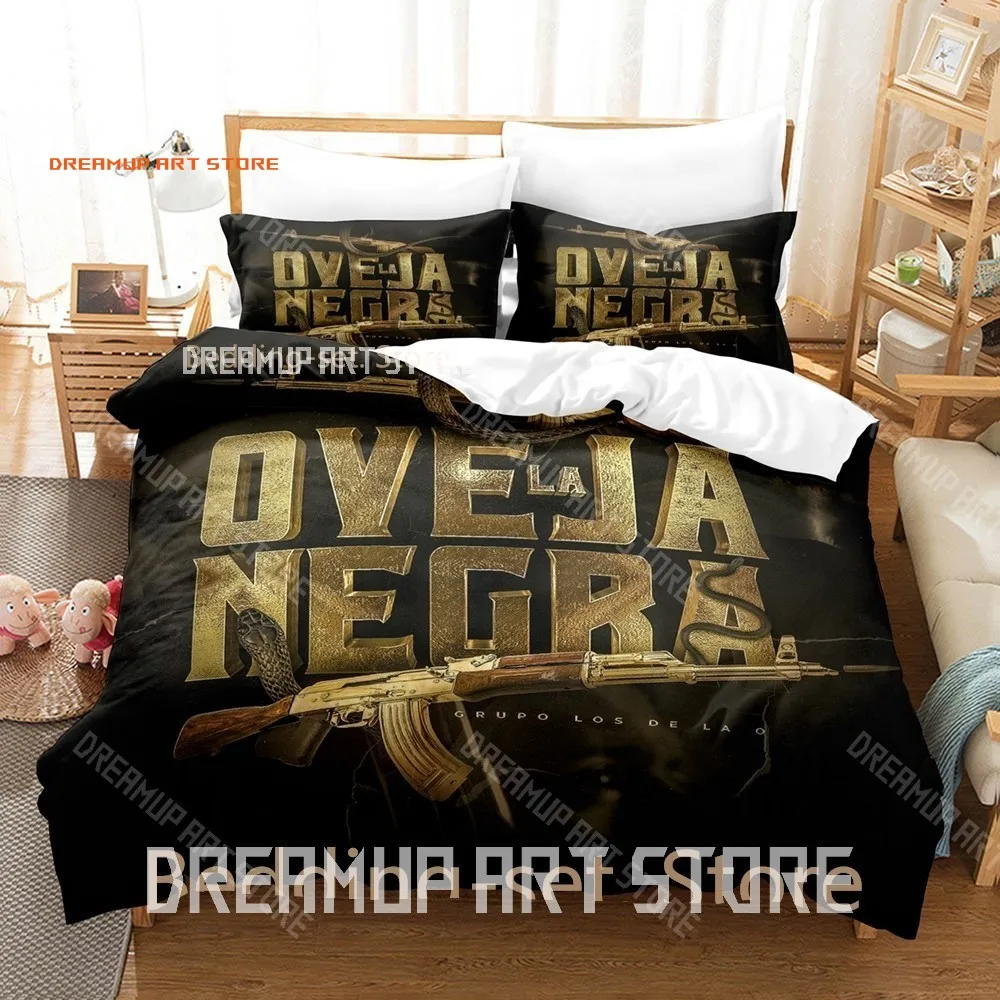 2026 3D Print Grupo Los De La O Bedding Set Single Twin Full Queen King Size Bed Set Adult Kid Bedroom Duvetcover Sets Bed