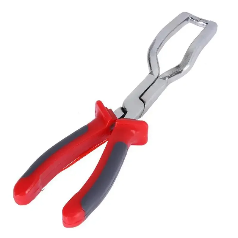 1PC Fuel Line Clip Pipe Plier Disconnect Removal Tool Car Hose Clamp Plier Car Angled Clip Plier Tube Bundle Removal Repair Tool