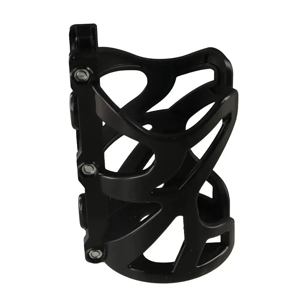Burning Titanium Water Bottle Holder Handlebar Mount Drink Cup Rack for Scooter Motorcycle Bicycle Kettle Bracket