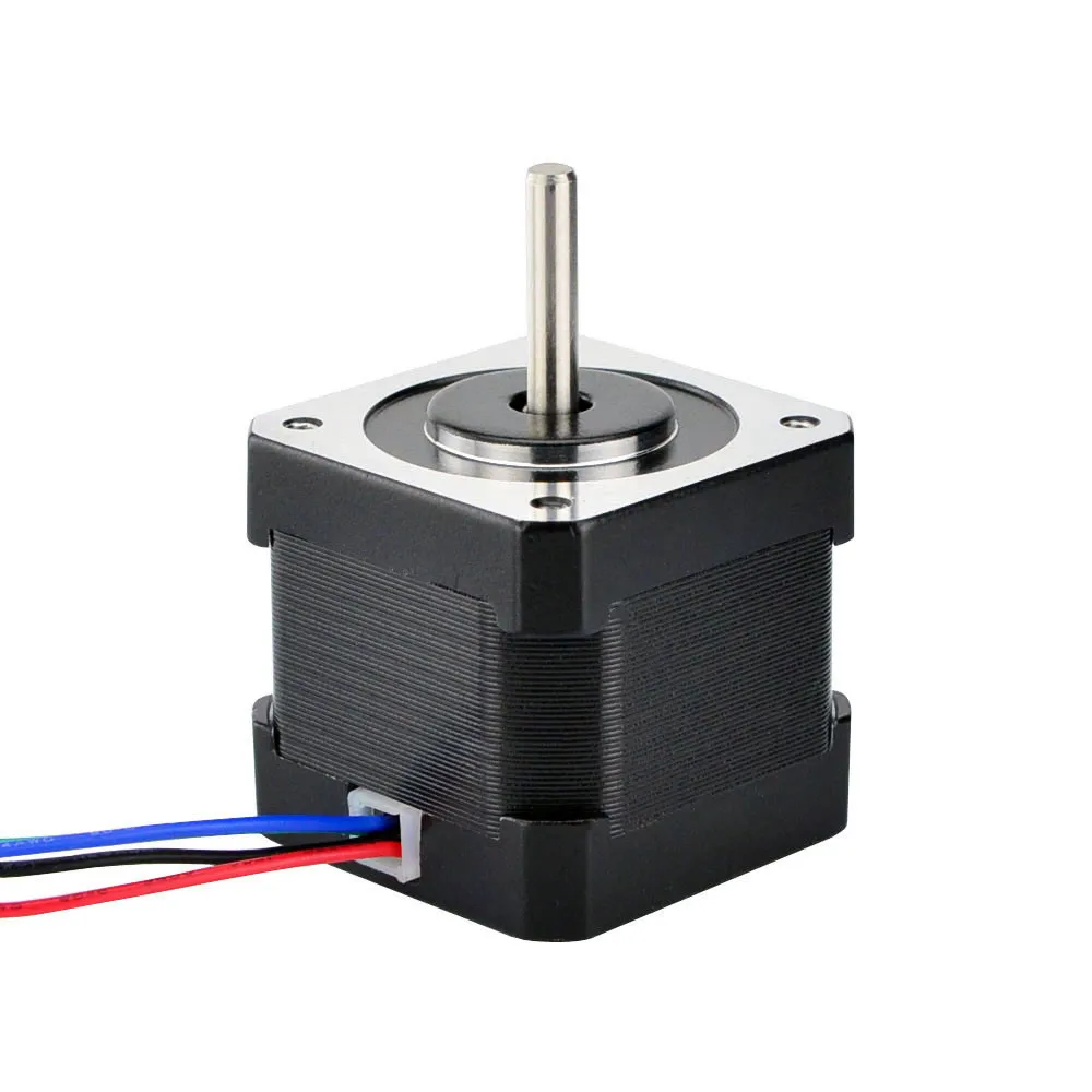 Nema 17 Stepper Motor 40mm Nema17 Bipolar Stepping Motor 2A 45Ncm 1m Cable( 17HS16-2004S1) 4-lead for 3D Printer CNC Robot