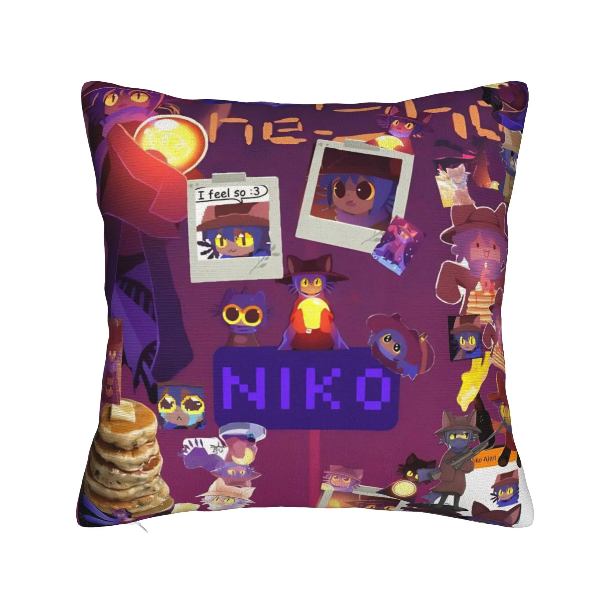 Decorative Pillowcase OneShots Niko Accessories Car  Throw Pillow Case Cover Drop Shipping Multi-Size