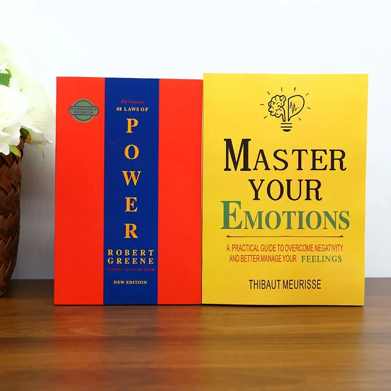 

《48 Laws of Power》+《Случшие ваши эмоции》Идеально подходят для стратегических миссиров личной роста Идеально подходит для подарка на Рождество
