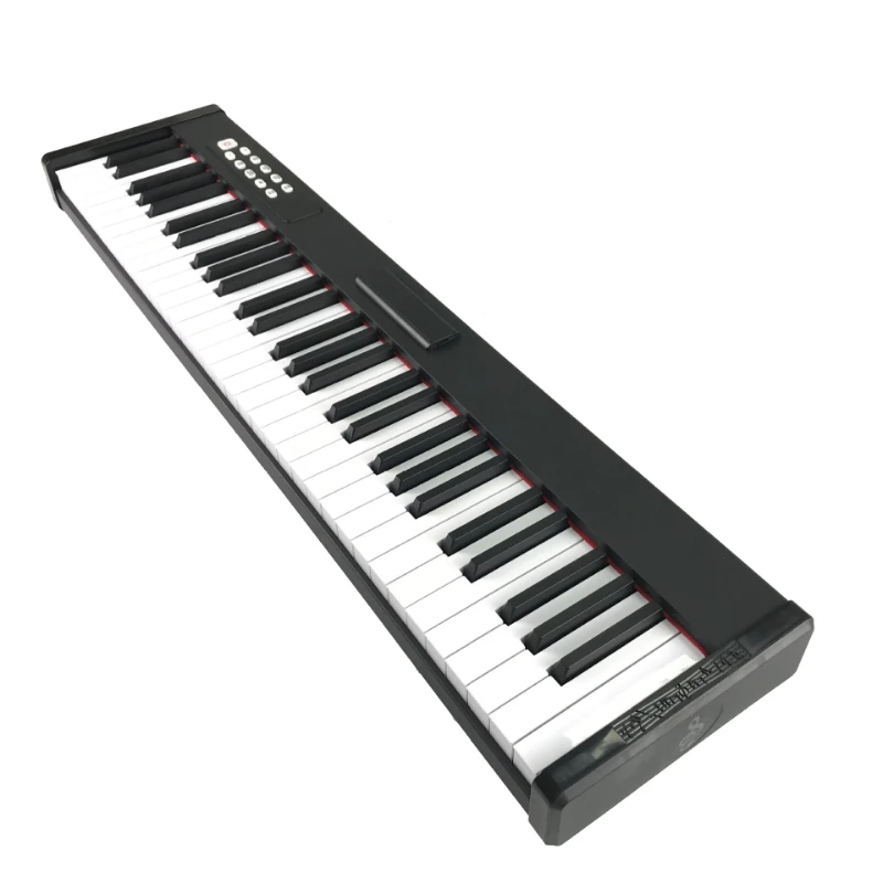 MIDI Electronic Piano 61Key Strength Keyboard Electric Pianos Bluetooth Dual Speakers Electronic Organ Electric Music Keyboards