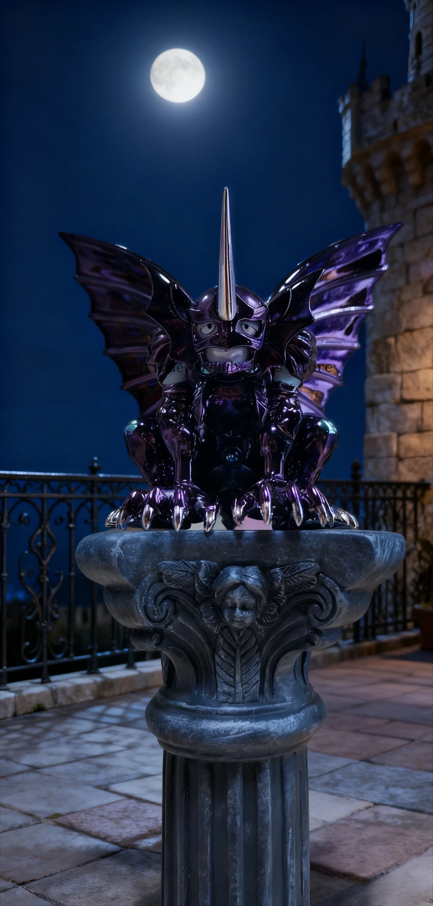 GK Saint Seiya 108 estrella demonio tierra bestia estrella gárgola estatua de resina Anime figura coleccionable regalo de decoración de alta calidad