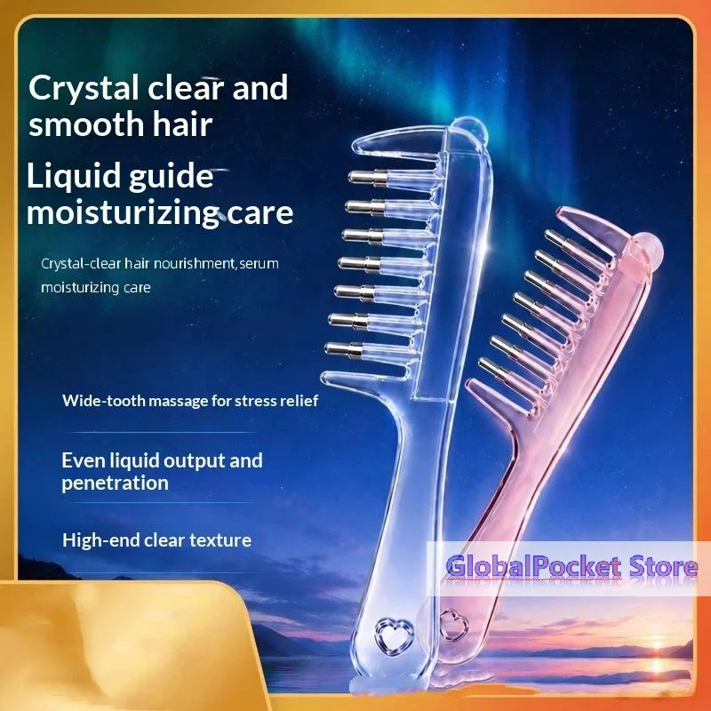[TG823]Multi-Function Mini Portable Head Applicator Comb Anti-Frizz Hair Care Hair Firming Applicator Scalp Nourish Anti-Static