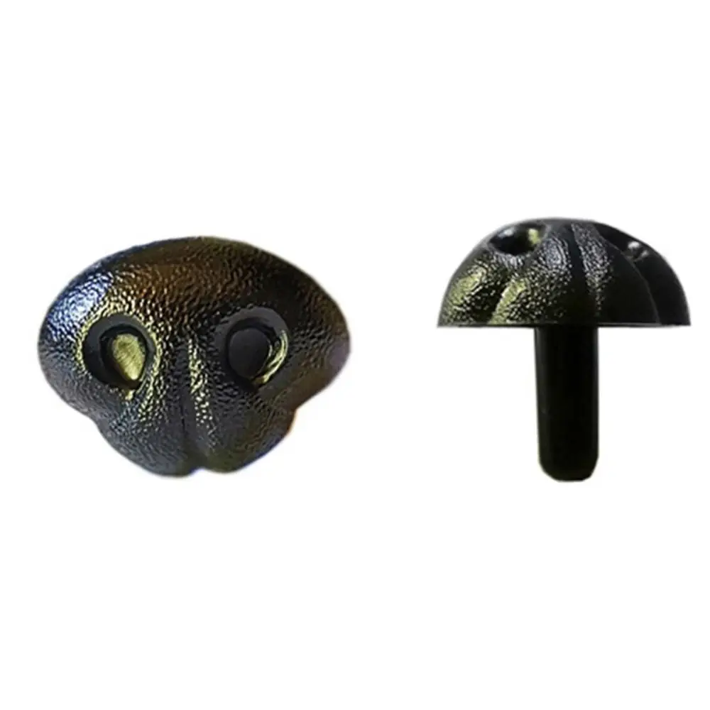 البلاستيك أنوف الكلب أنوف الكلب للحرف اليدوية DIY بها بنفسك اكسسوارات الأنوف السوداء DIY بها بنفسك اكسسوارات 15 مللي متر/18 مللي متر/21 مللي متر المكونات في الأنف الحيوان