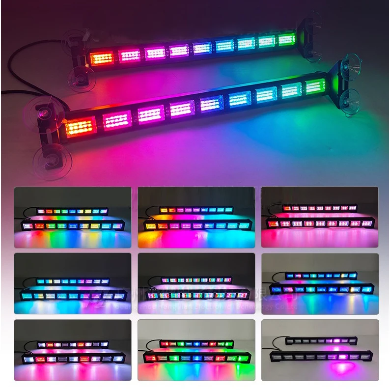 2in1 LED Multicolor Lights For UTV RGB Chasing/Dancing Light For UTV ATV Truck Dune Buggy 12V/24V