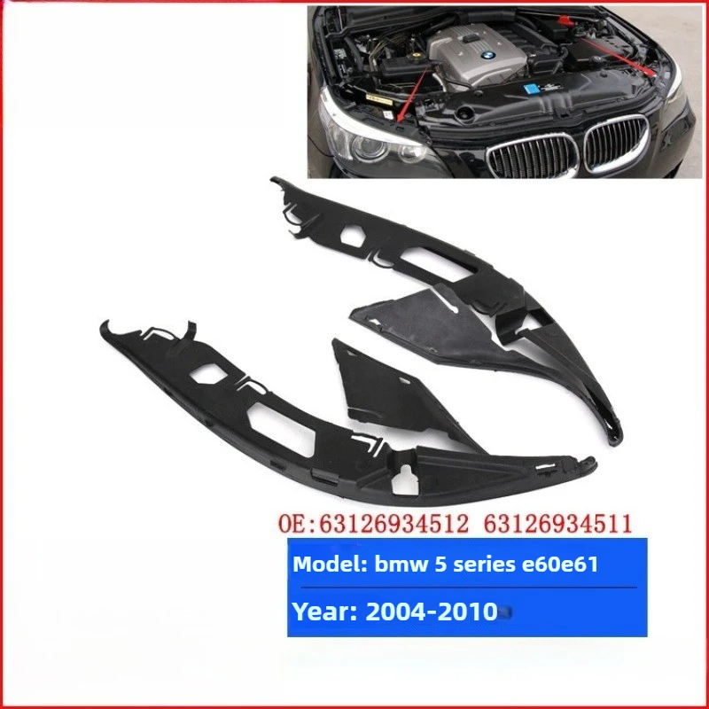 For BMW 5 Series E60 E61 2004 2010 Headlight Seal Gasket Front Lamp Sealing Strip Rubber Light Housing Weatherproof Accessories
