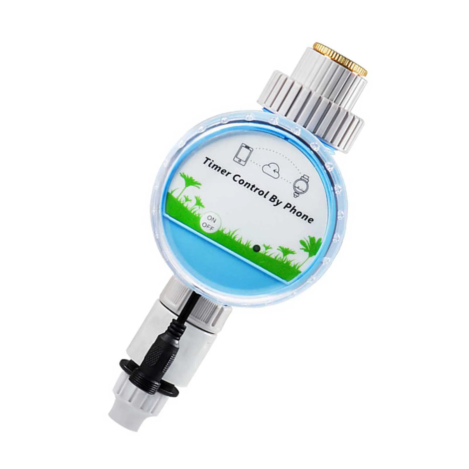 Smart Wireless Hose Faucet Timer Wireless Watering System Valve APP Control for Greenhouse Flower Beds