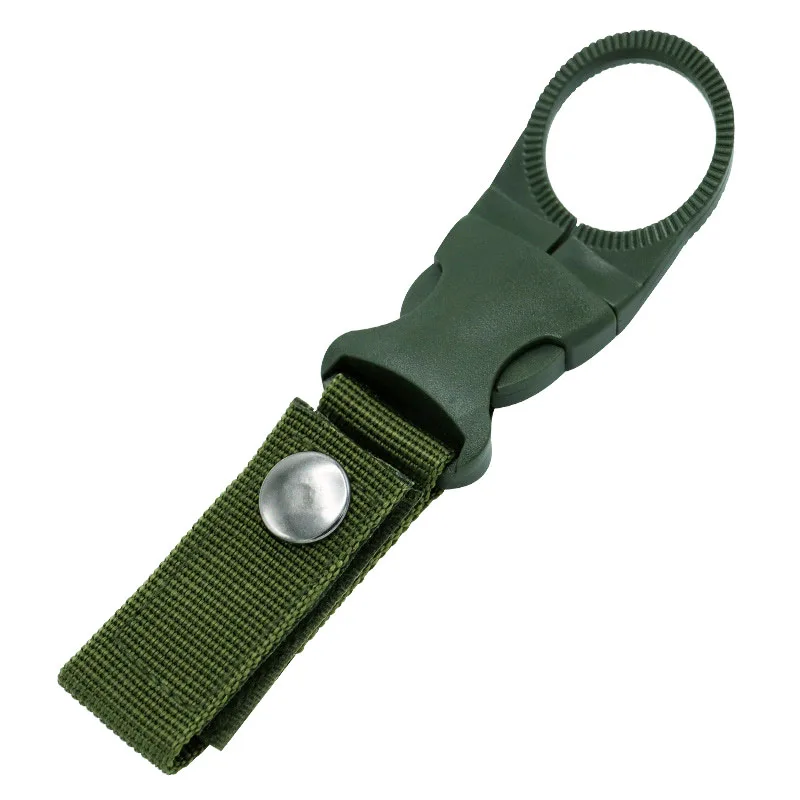 Gurtband Wasserflaschenhalter Klettern Karabiner Gürtel Rucksack Aufhänger Haken Clip Multifunktions Wasserflasche Nylon Schnalle Haken Clip