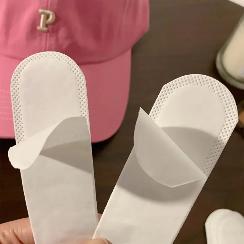 10 Pcs Invisible Hat Sweat Absorber Stickers Liner Bands Sweatband Visor Hat Size Reducer Cap Anti-dirty Strips Pads Tape