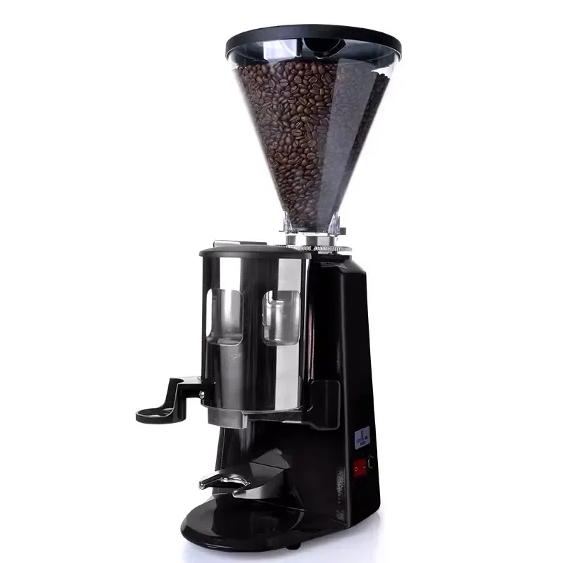 Electric Coffee Bean Grinder Stainless Steel Burr Mill Adjustable Coarseness for Home Kitchen Barista Brewing Tool Manual