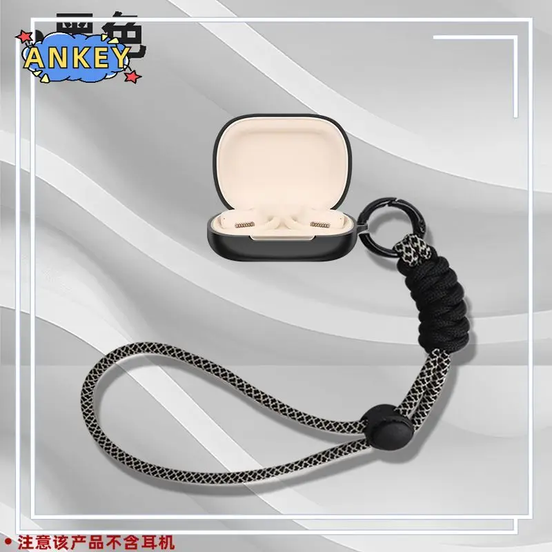 Case for EDIFIER FitFree Protective Nylon Lanyard Soft Cover Shells  Anti Dust Sleeve Hand Rope Strap Accessories