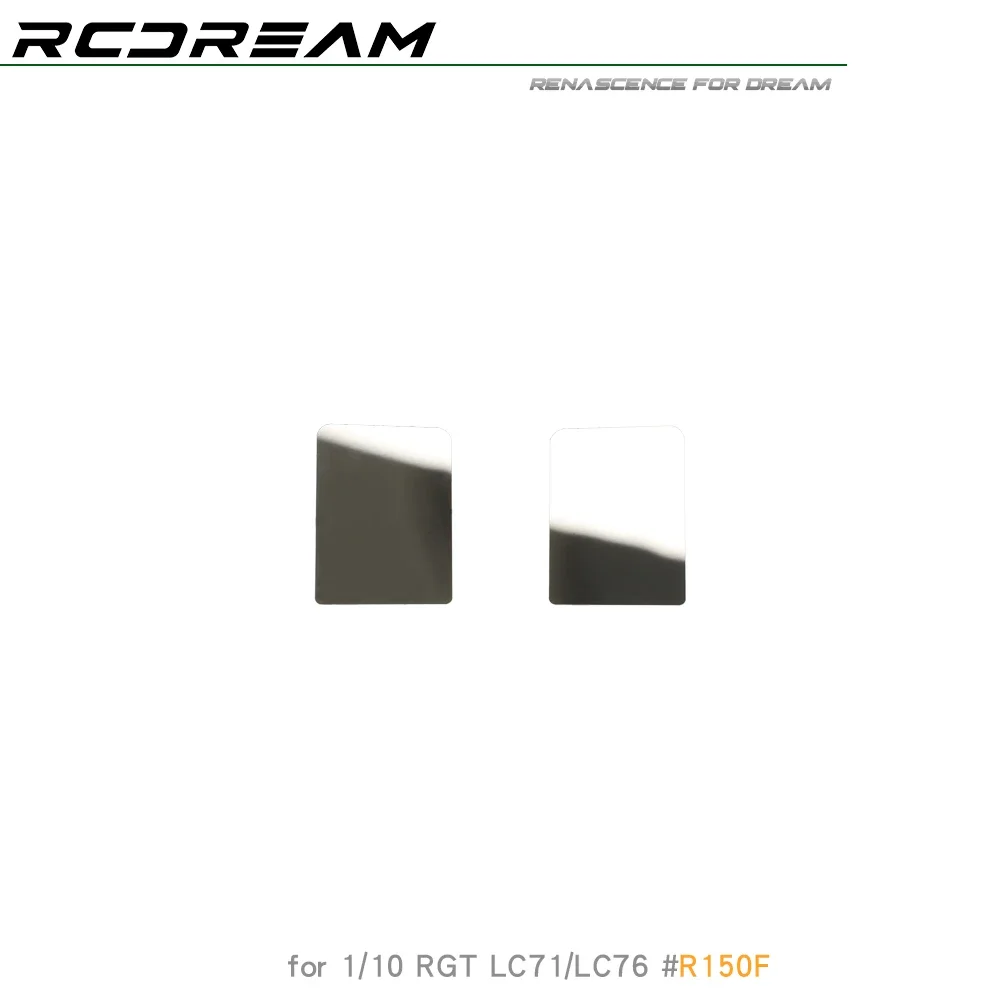 

RCDream 1/10 High Gloss Reflection Door Mirror Sheets for RGT EX86190 EX86020 LC71 LC76 Door Mirror #R150L