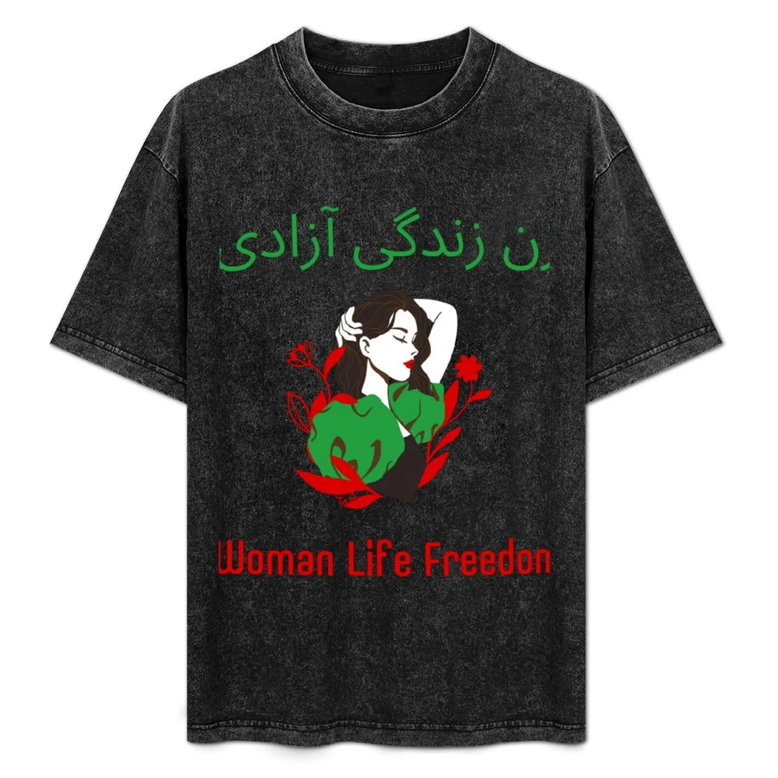 Woman Life Freedom -Zan Zendegi Azadi. Persian Woman Iran Protest. Support Mahsa Amini T-Shirt