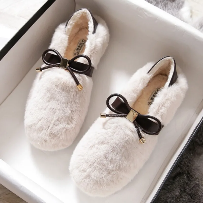 ciabatte-piatte-con-fiocco-decorativo-per-donna-calde-e-in-pile-per-l'inverno-comode-con-suola-morbida-antiscivolo-taglie-grandi-scarpe-casual