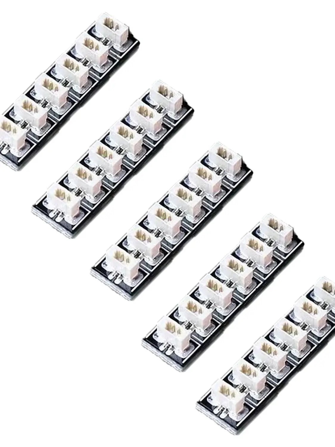 5 Stück 0,8 mm 2-polige Erweiterungsplatinen-Sockel für LED-Licht-Sets, kompatibel mit Lego-Blöcken-Modellen, DIY-Bausteine-Zubehör
