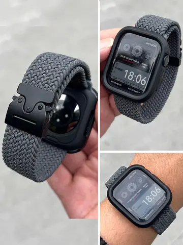 Parachute Straps for Apple watch 10 Band 46mm 42mm 45mm Ultra 49mm 44mm 41mm Braided bracelet correa iWatch Series 9 8 SE 5 6 7
