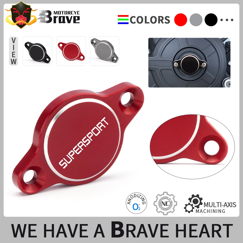 

Motorcycle Accessories Alternator Cap Cover For Supersport Supersport S 2017 2018 2019 2020