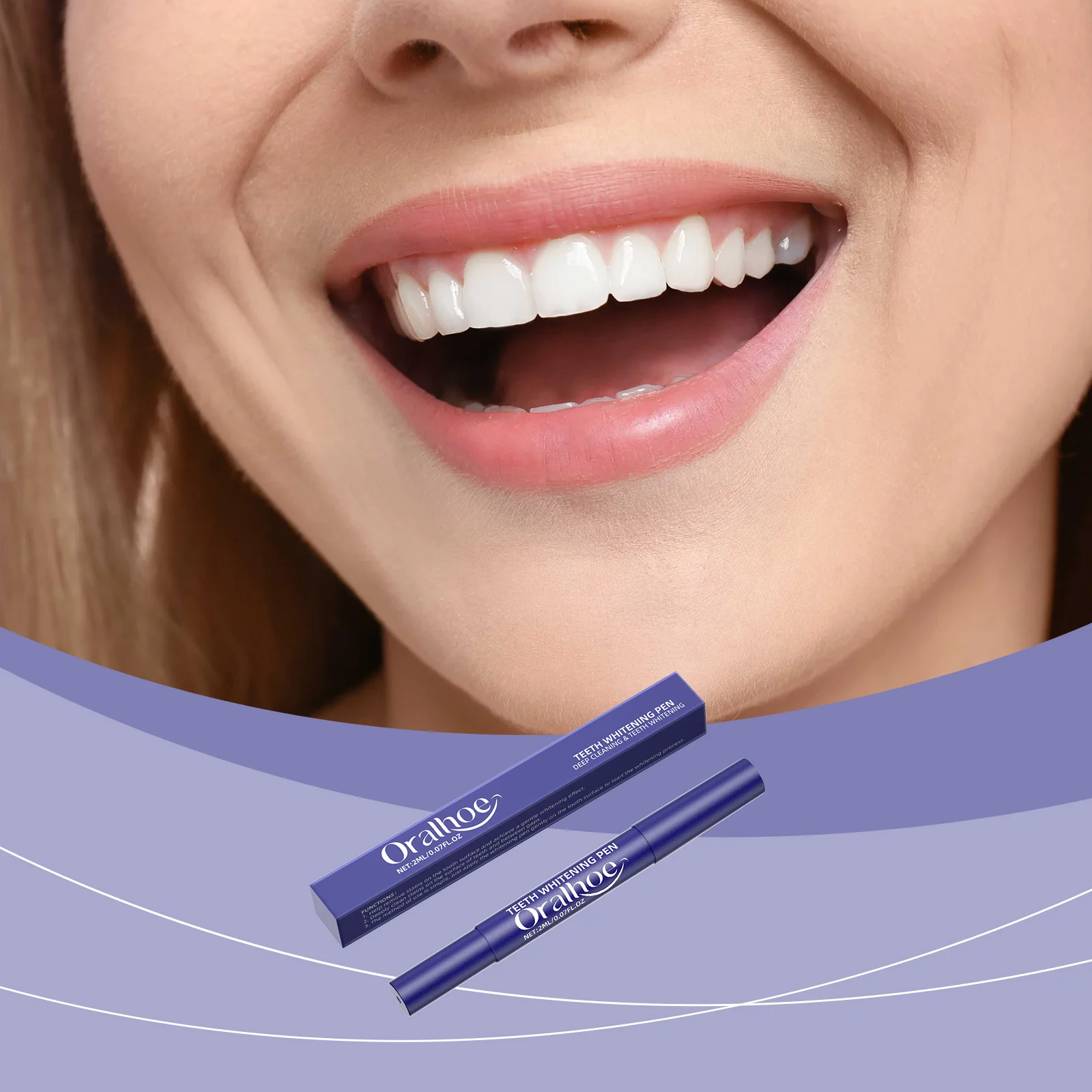 

Portable Teeth Care Gel Pen - Home Daily Use, Gentle Cleaning, Aids Enhancing Tooth Color & Supporting Confident Smiles