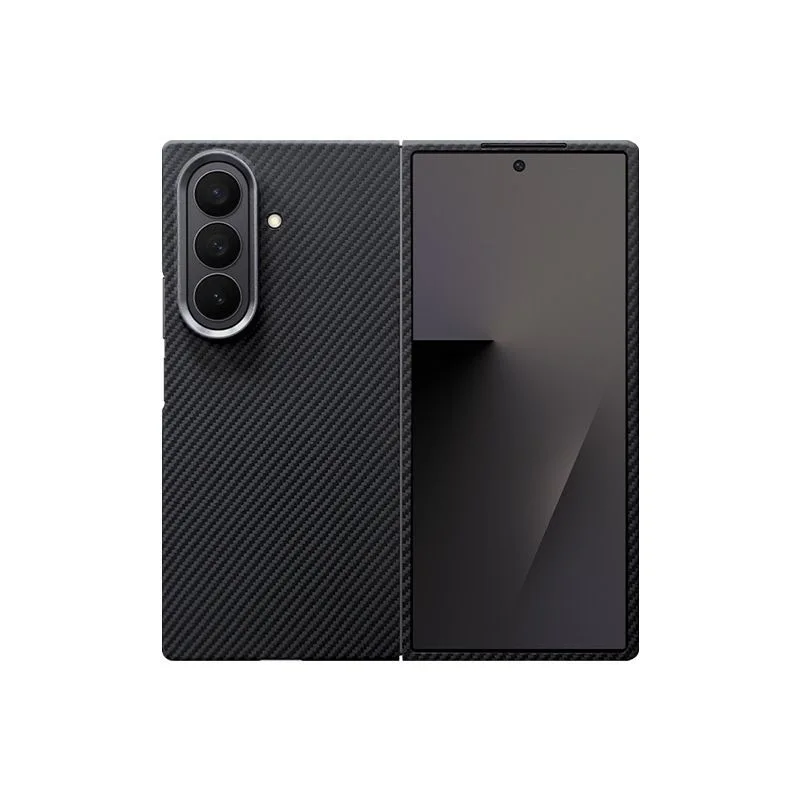 For Magsafe Magnetic Case For Samsung Z Fold 8 Wide Carbon Fiber Cover Fiber Magsafe Cover For Galaxy Z Fold 3 4 5 6 7 8 Cover