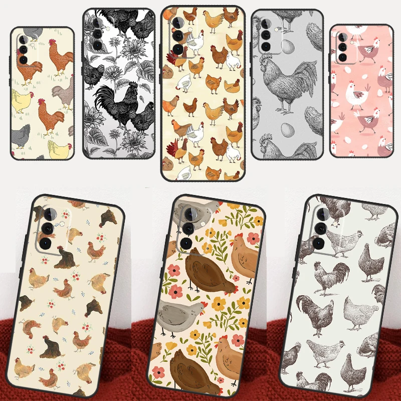 Chicken Pattern Cas…
