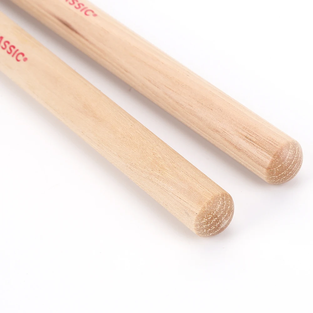 10Pcs Jazz Drum Sticks Consistent Weight and Pitch American Hickory Drumsticks Classic Drum Sticks for Acoustic/Electronic Drums