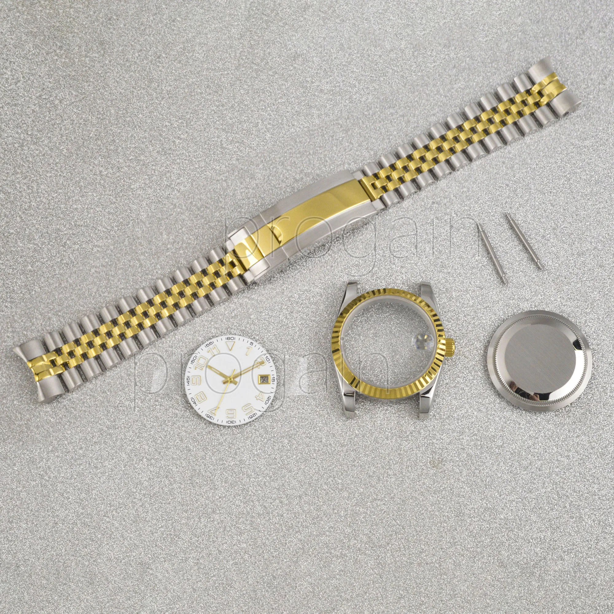 

36mm/39mm Watch Case NH35 Strap Stainless Steel Parts Luminous Pointers for NH36 Movement 28.5mm Dial Datejust