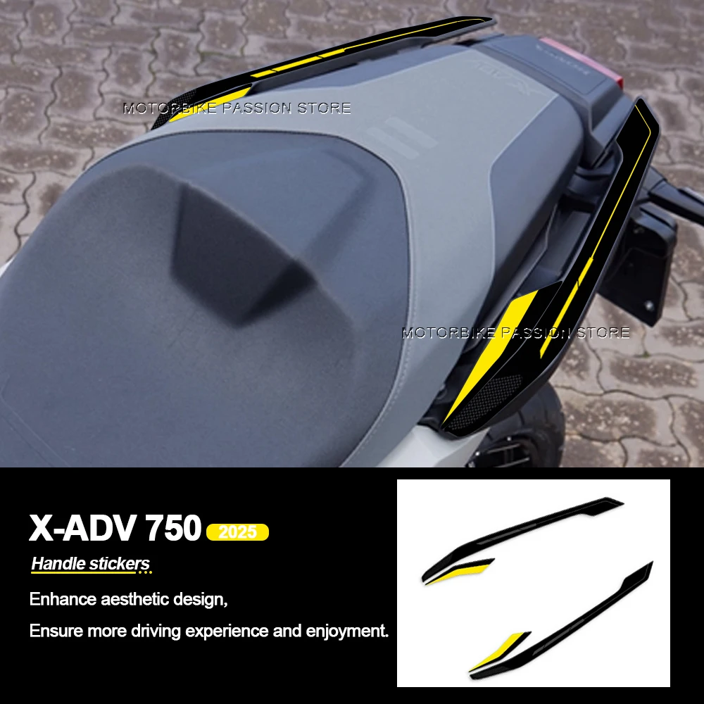 

Для Honda X-ADV 750 2025 аксессуары для мотоциклов наклейки на ручку наклейка 3D защита X ADV 750 наклейки водонепроницаемые 2025