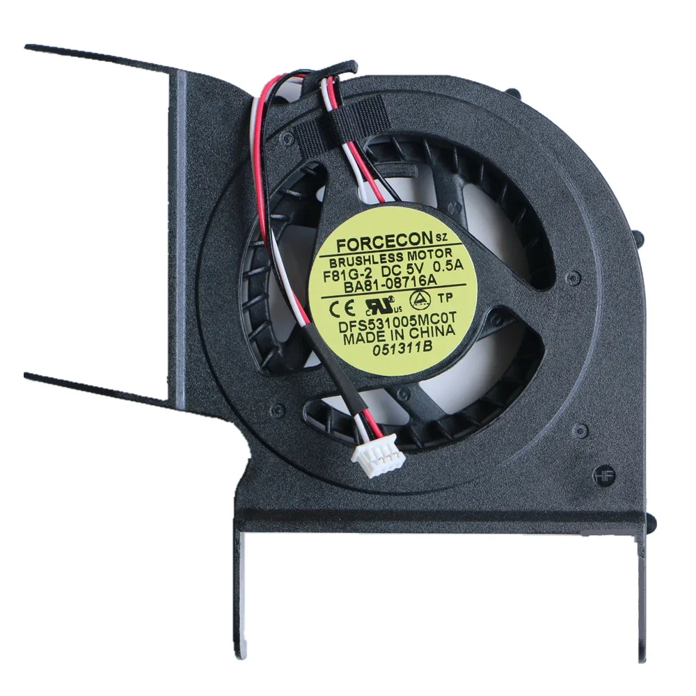 BA81-08716A الأصلي مروحة لسامسونج R428 R429 R480 R478 R403 P428 R439 R440 وحدة المعالجة المركزية مروحة التبريد