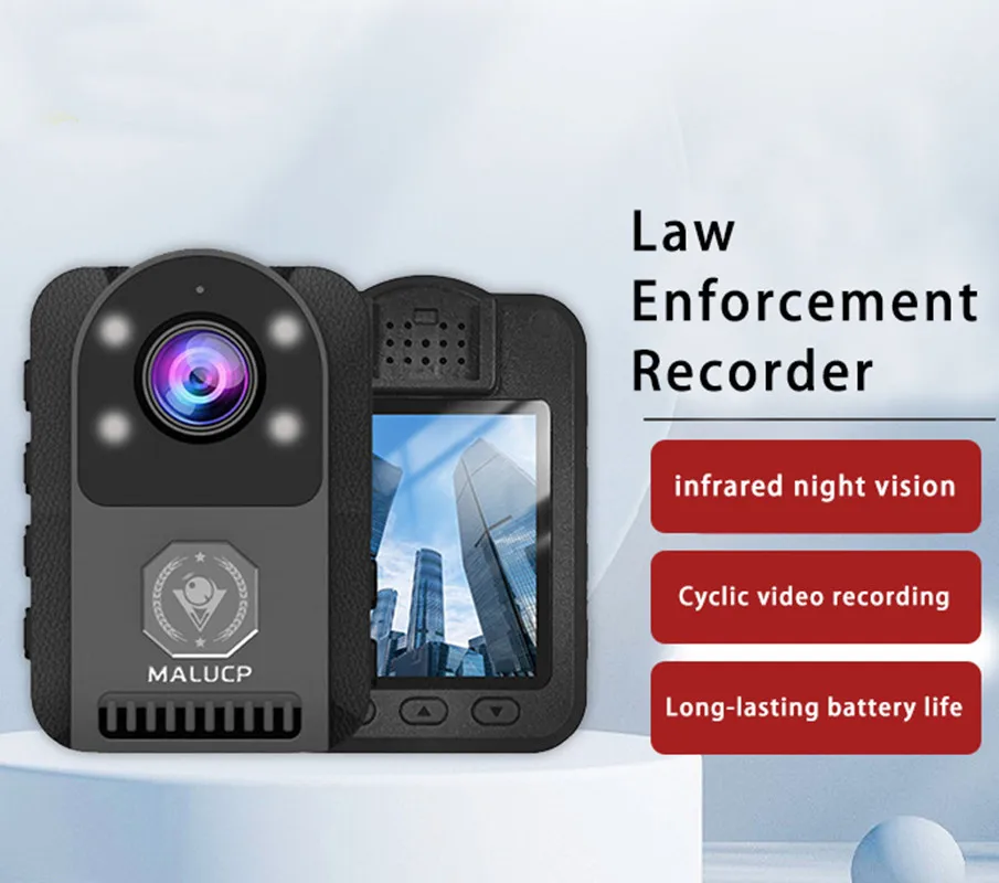 B20 Loop Record Dash Cam HD 1080P Body Camera Police Recorder Bodycam Chest Camera Camcorder Night Vision Mini Body Cam