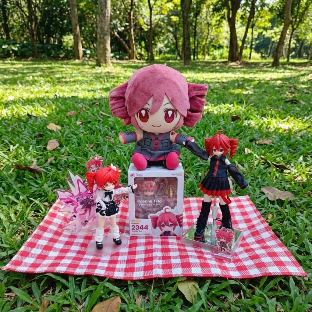 

Hot Sale Kasane Teto Plush Doll Home Decor Soft Pillow Anime Plushie Diva Vtuber 20cm Stuffed Teto Collectible Toy Gifts