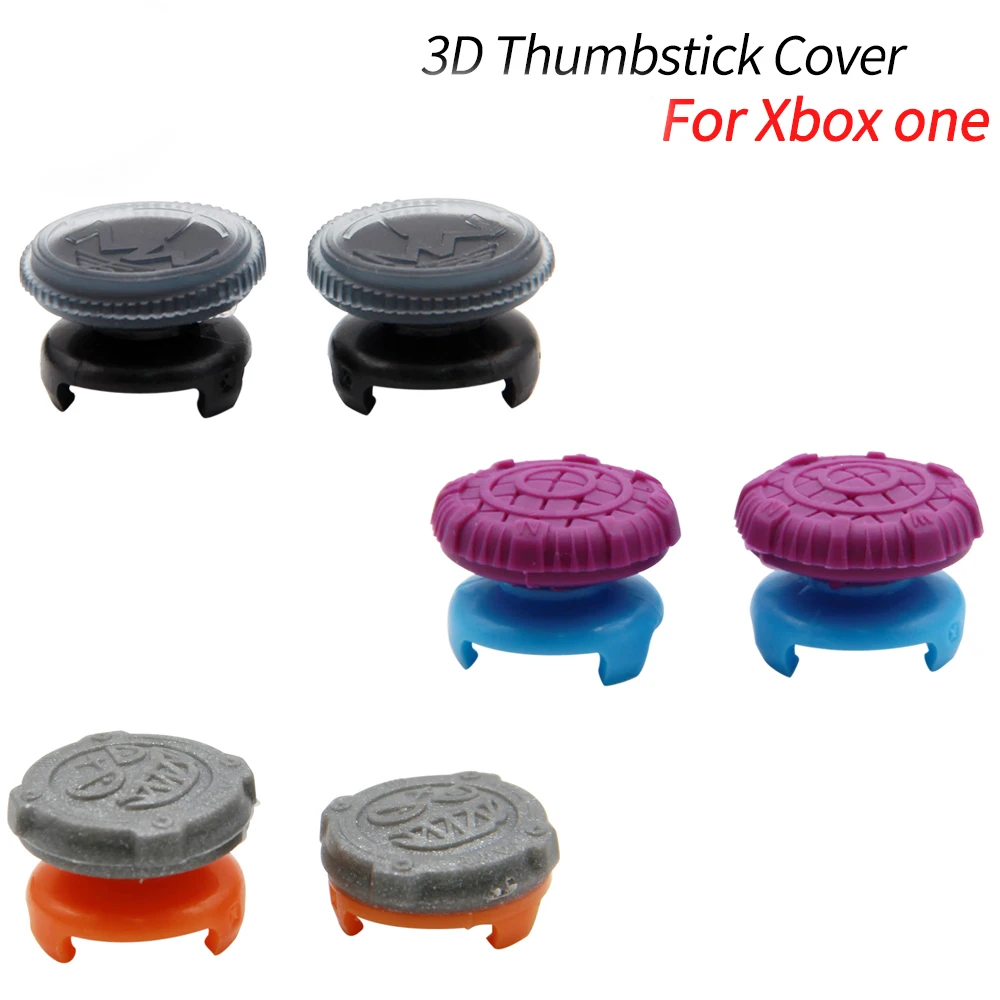 

2Pcs Hand Grip Extenders Caps for XBOX ONE Game Controller Gamepad Thumb Stick Grips High/Low Rise Covers