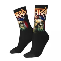 ANTHRAX BAND Men Women Happy Socks Cycling Novelty Spring Summer Autumn Winter Stockings Gift